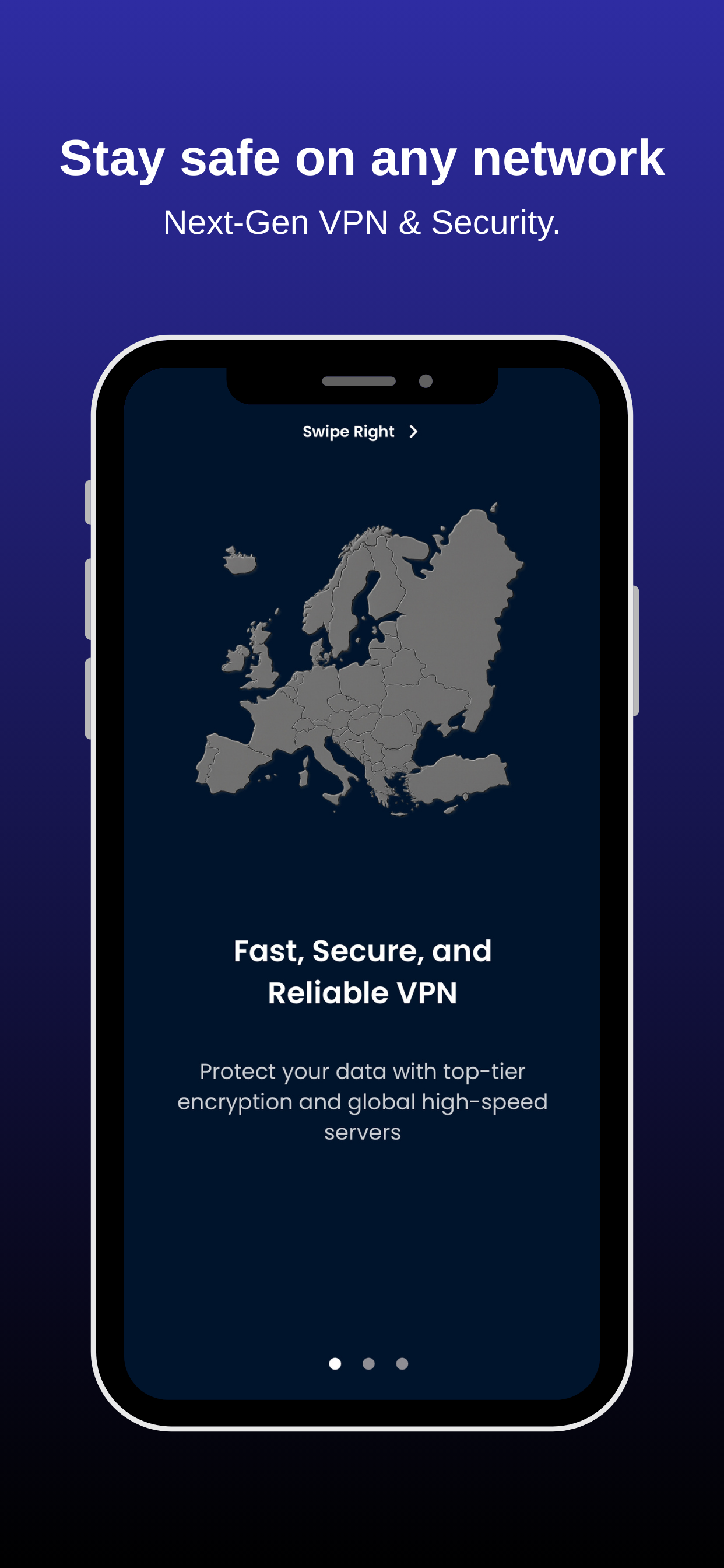 Secybers VPN: Fast & Privacy - Screenshot 4 showing product features and functionality