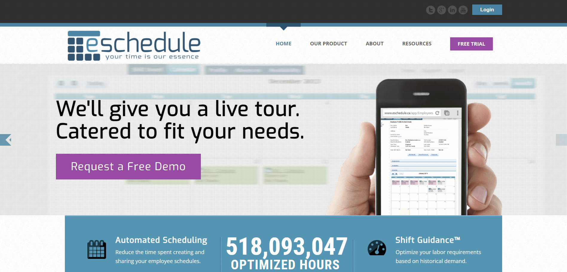 Employee Scheduling Software » eSchedule gallery image