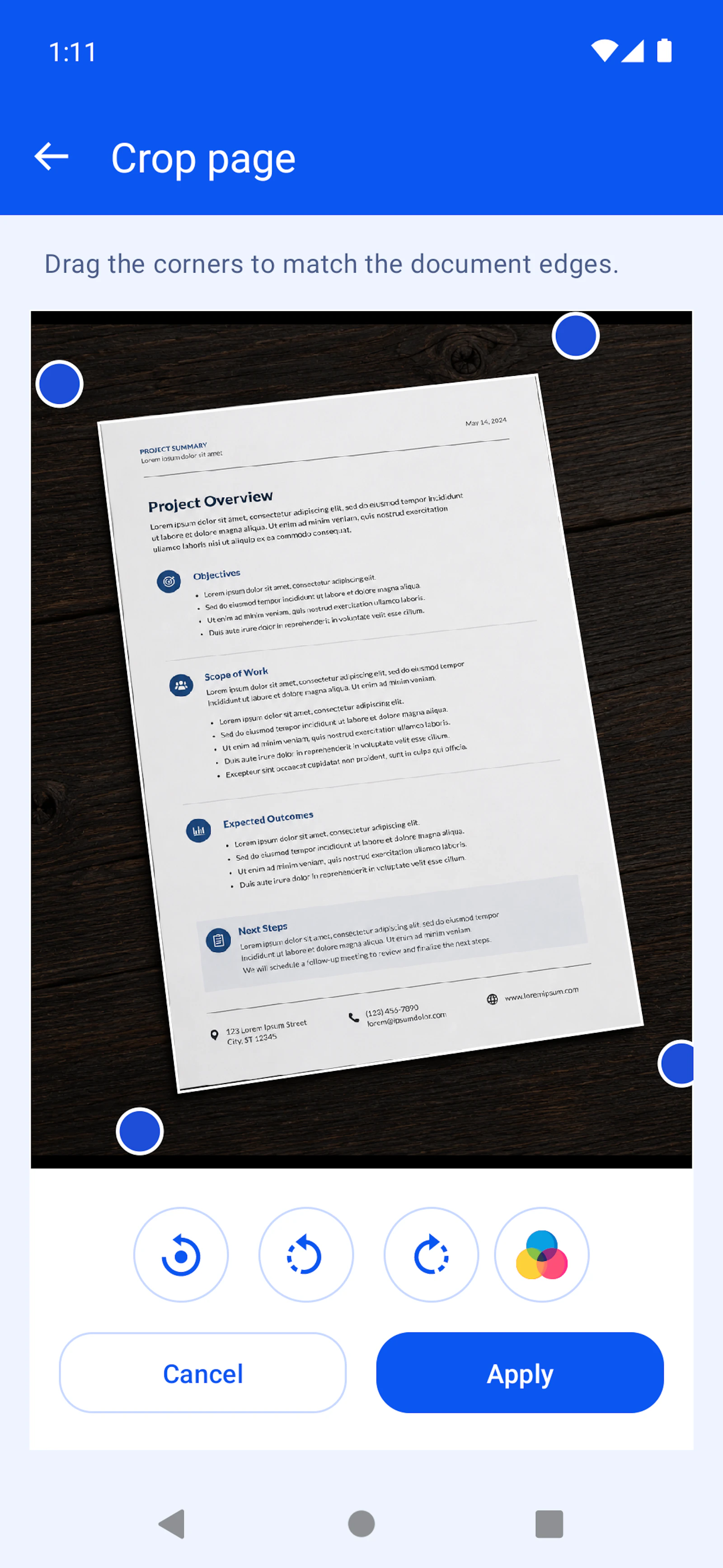 Ditto Scan: Document Scanner screenshot 5