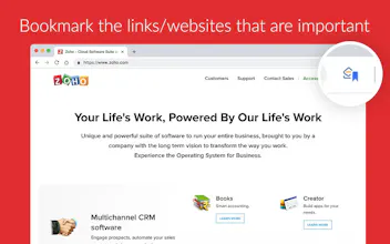 Zoho Mail Bookmarks gallery image