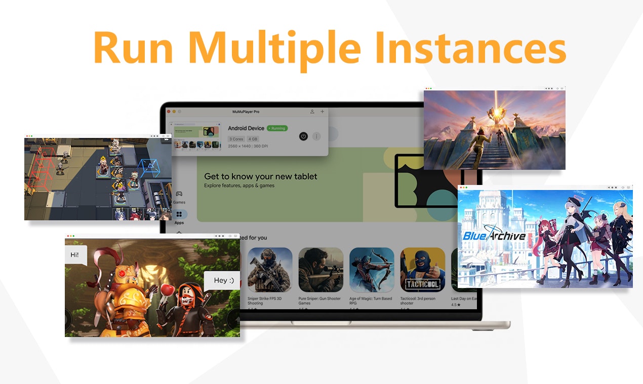 Média MUMUPLAYER PRO - Exécutez de manière transparente des jeux et des applications Android sur Apple Silicon Mac. 2