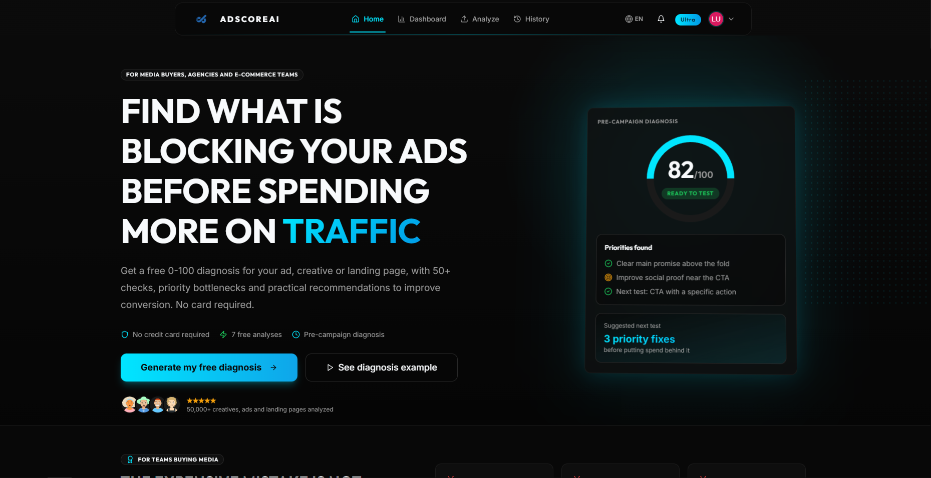 AdScoreAI gallery image