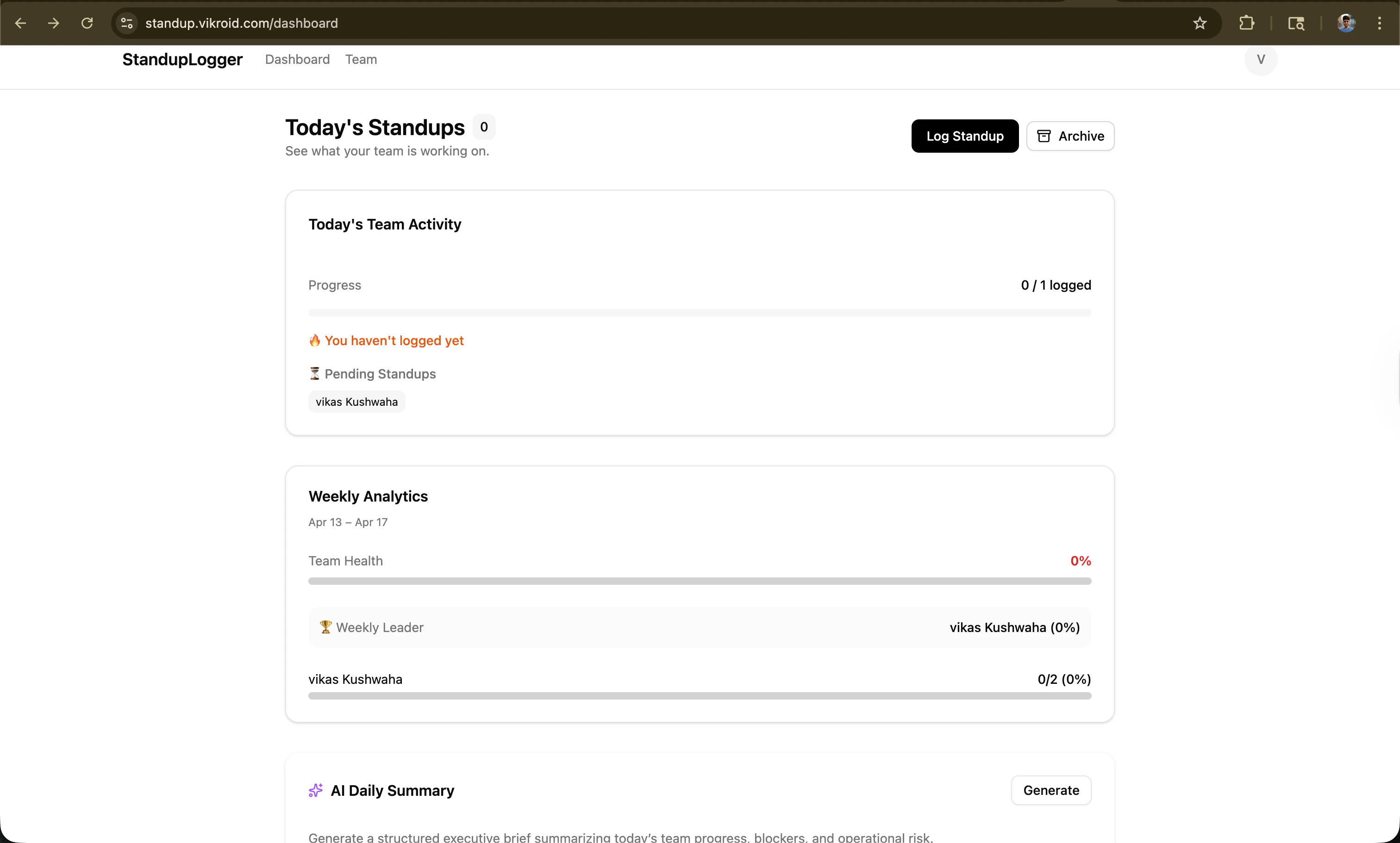 Standup by Vikroid 대표 미리보기