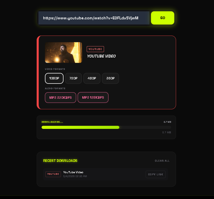VidSaver gallery image