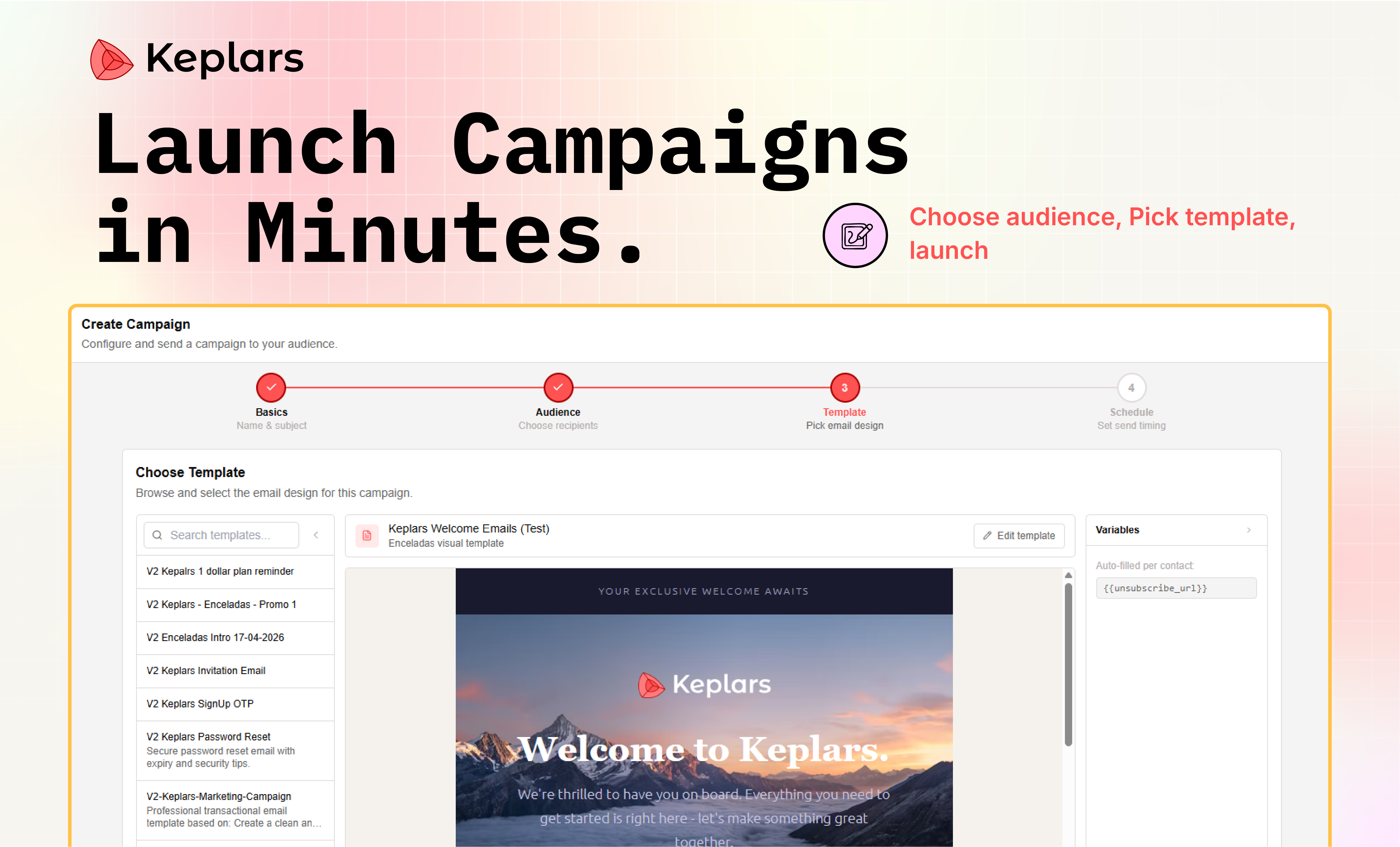 Keplars Marketing Emails gallery image