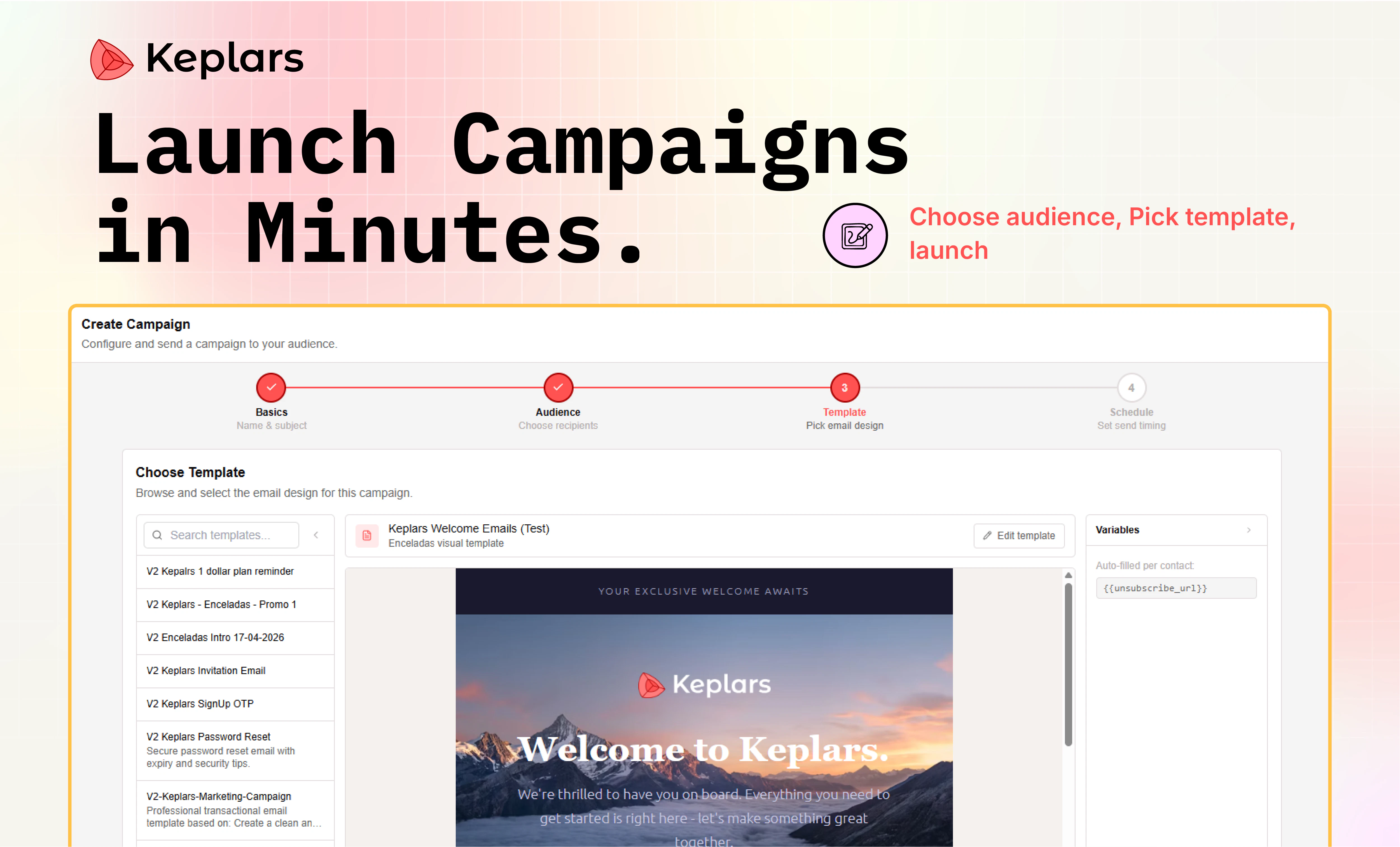 Keplars Marketing Emails screenshot 4