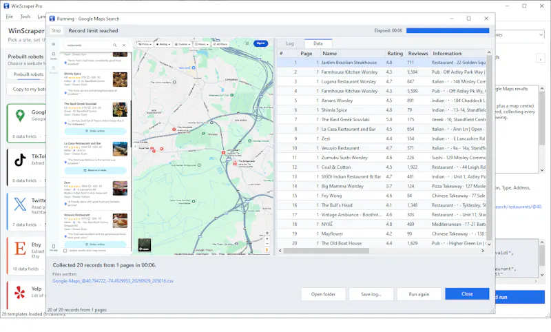 WinScraper Pro screenshot 3