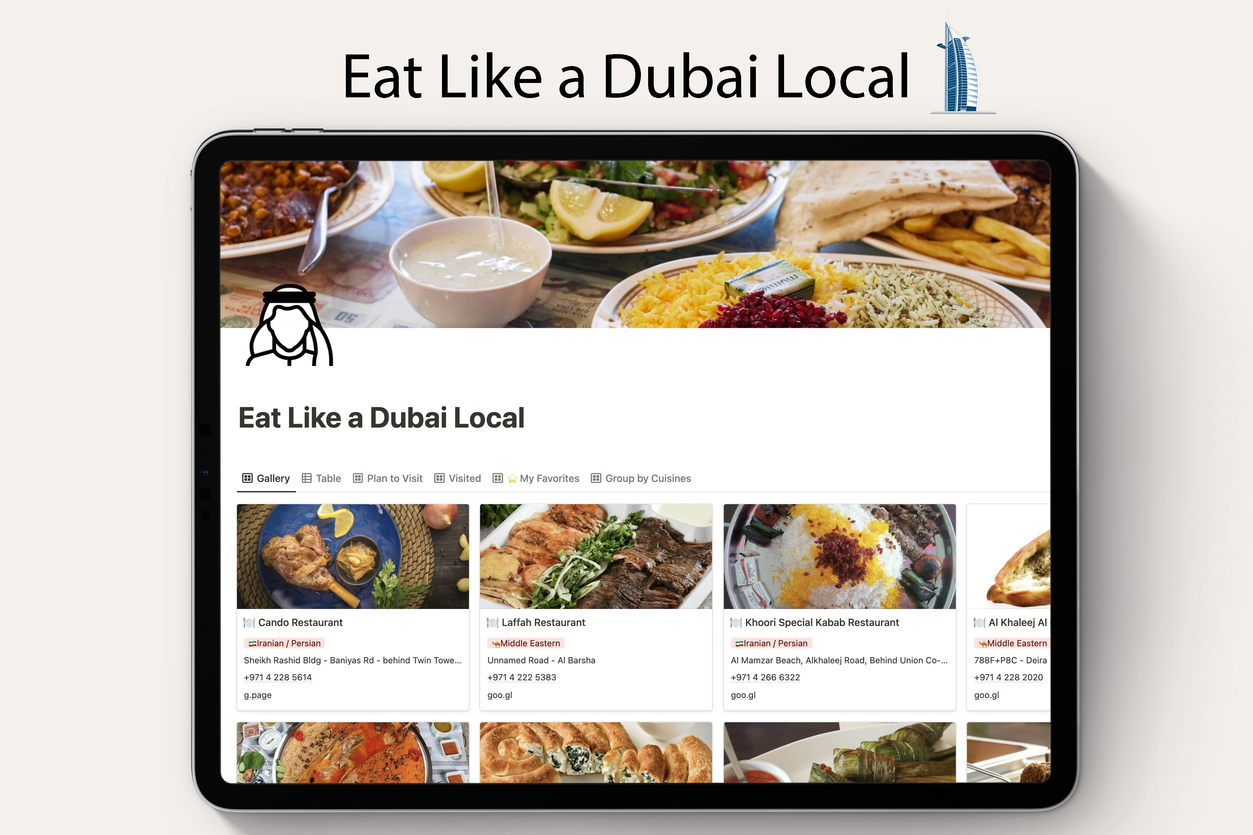 Mangez comme un local de Dubaï media 2