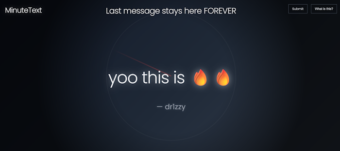 MinuteText产品图