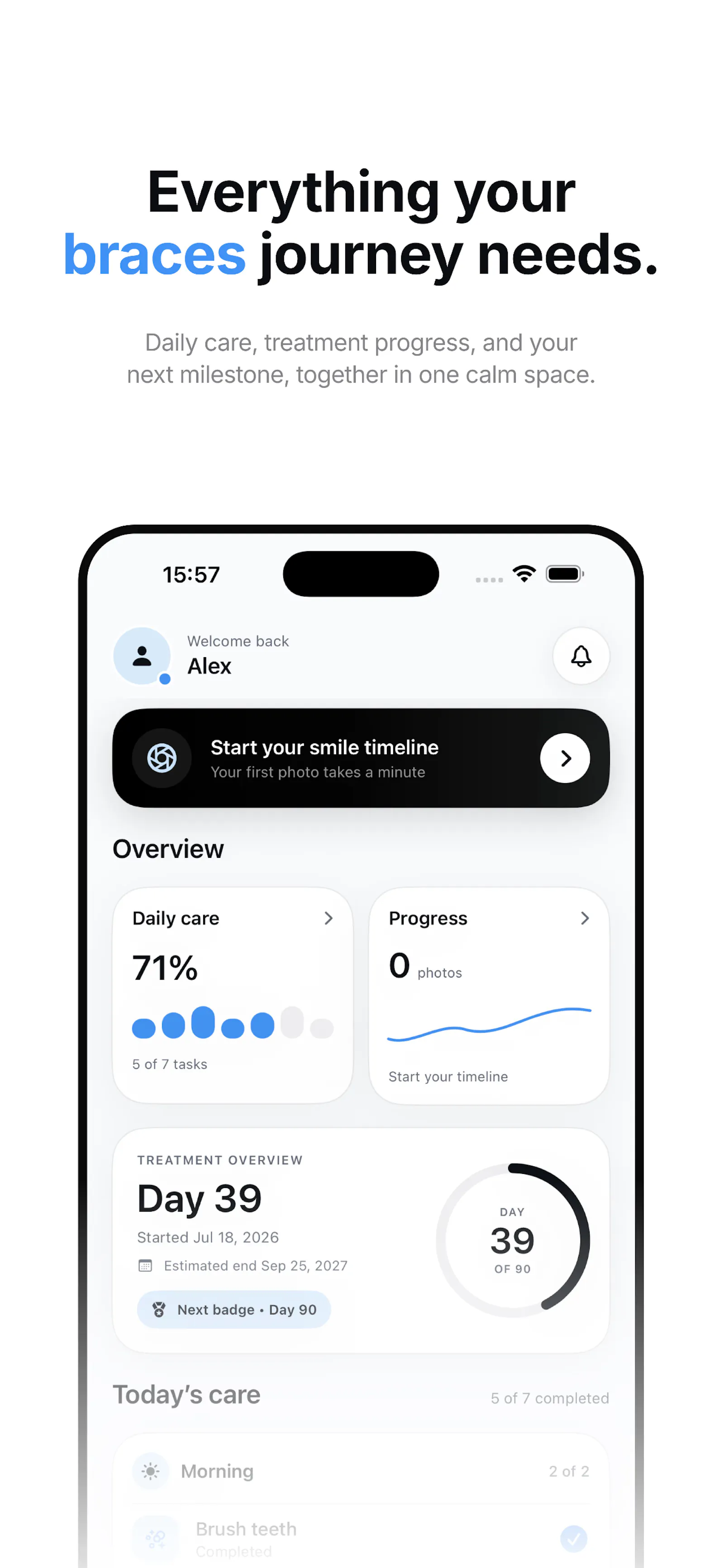 BraceLog screenshot 1