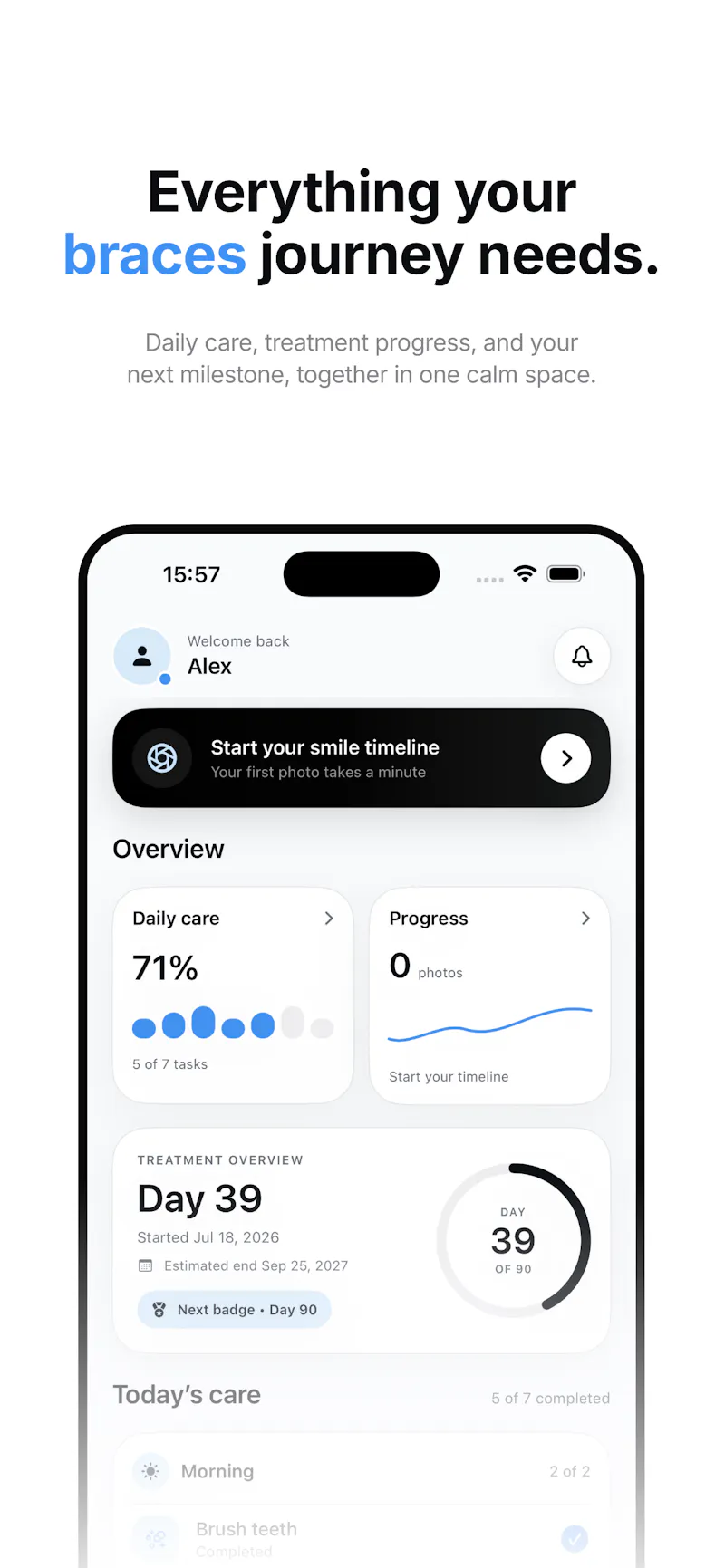 BraceLog screenshot 1