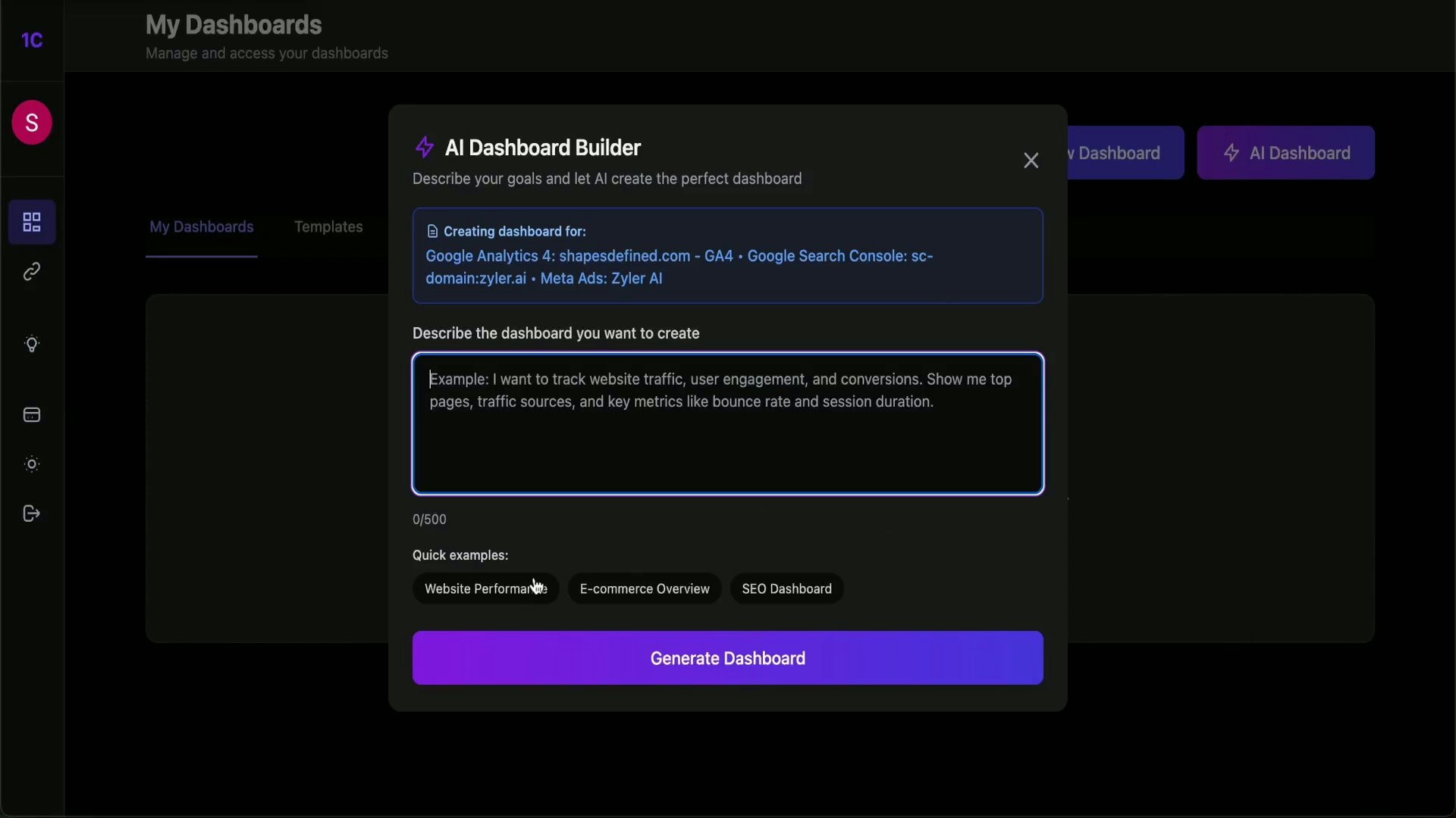 1Click Report gallery image