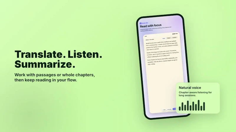 Reader Alive screenshot 1 (video preview)