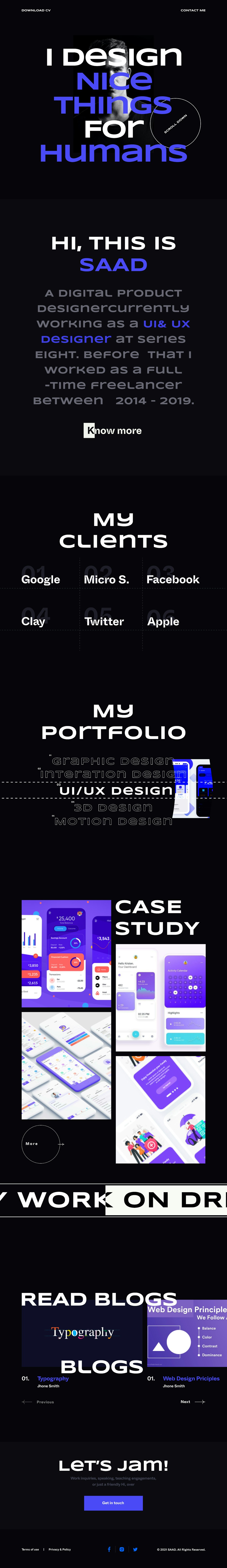 Personal Portfolio Website gallery image