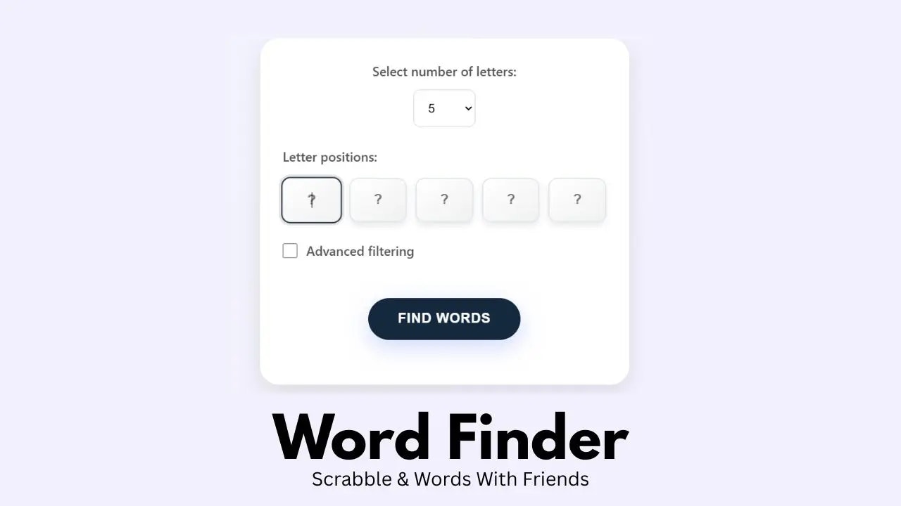 My Word Helper - Main screenshot showing features and interface