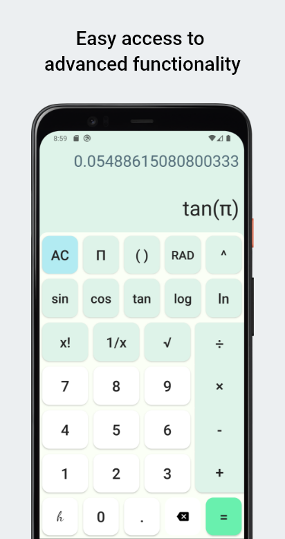 InfinityCalc - InfinityCalc - instant answers, infinite scrolling, backup. media 6