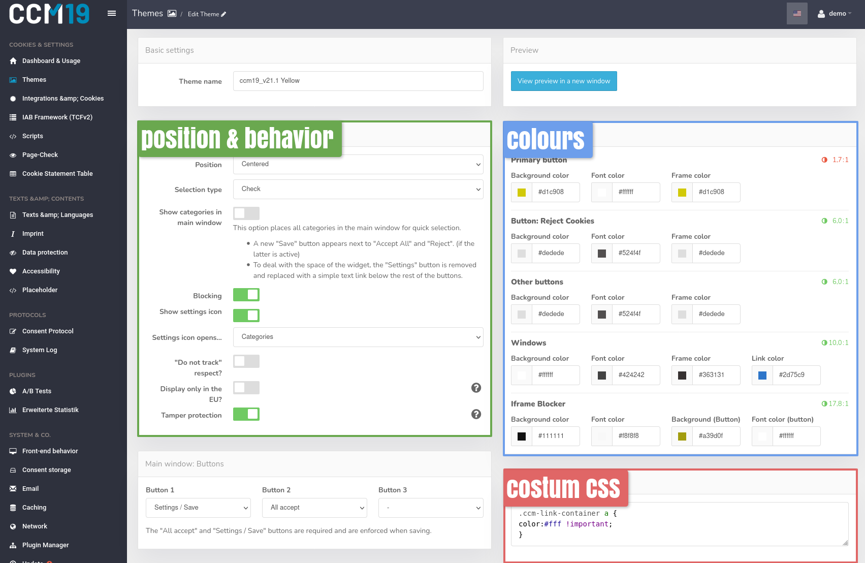 CCM19 – Cookie Consent Manager gallery image