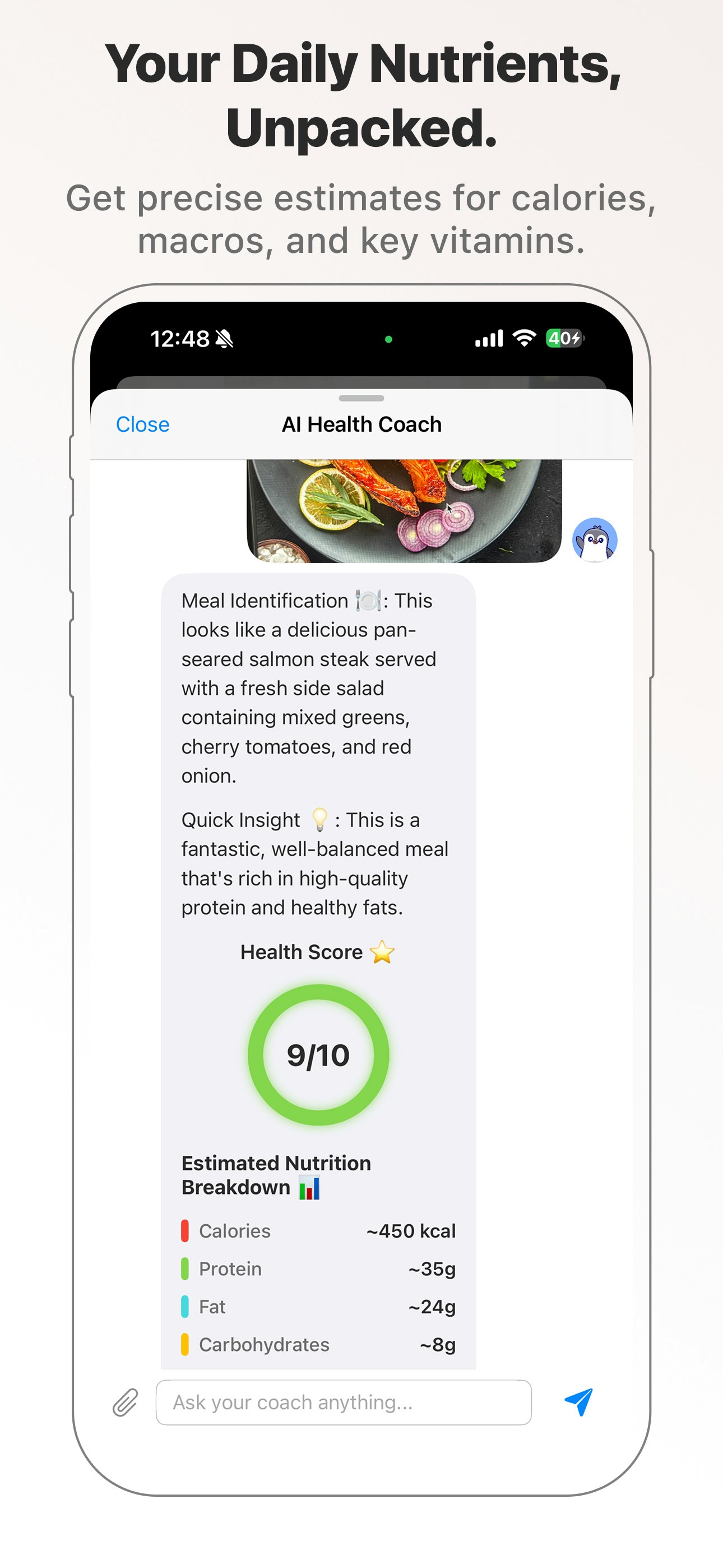 NutriLens: AI Health Coach gallery image