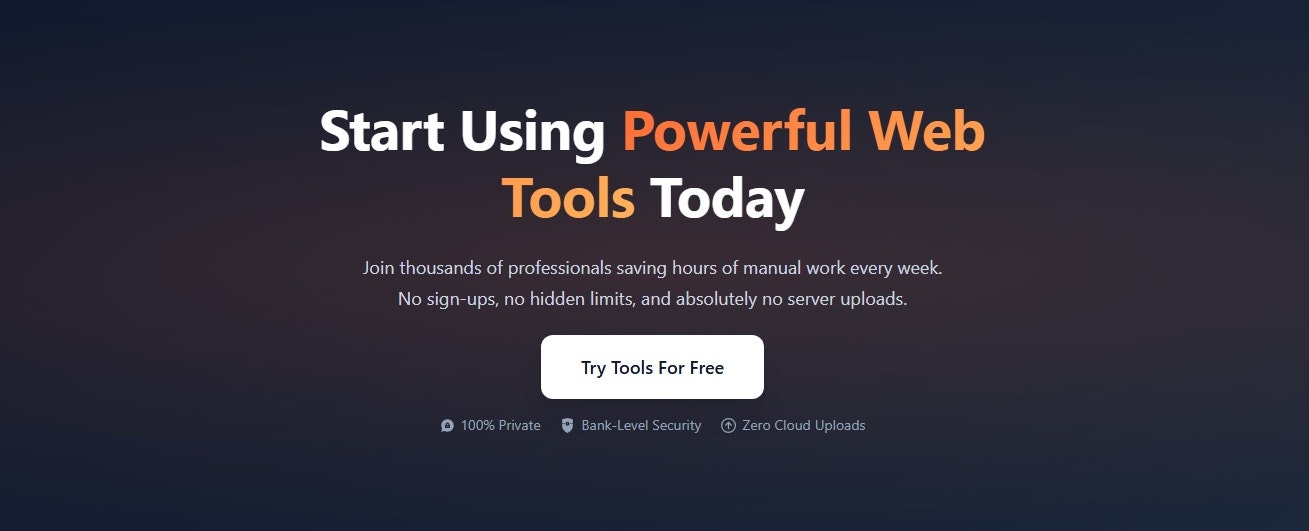 FusionTools Fast Online Web Tools gallery image