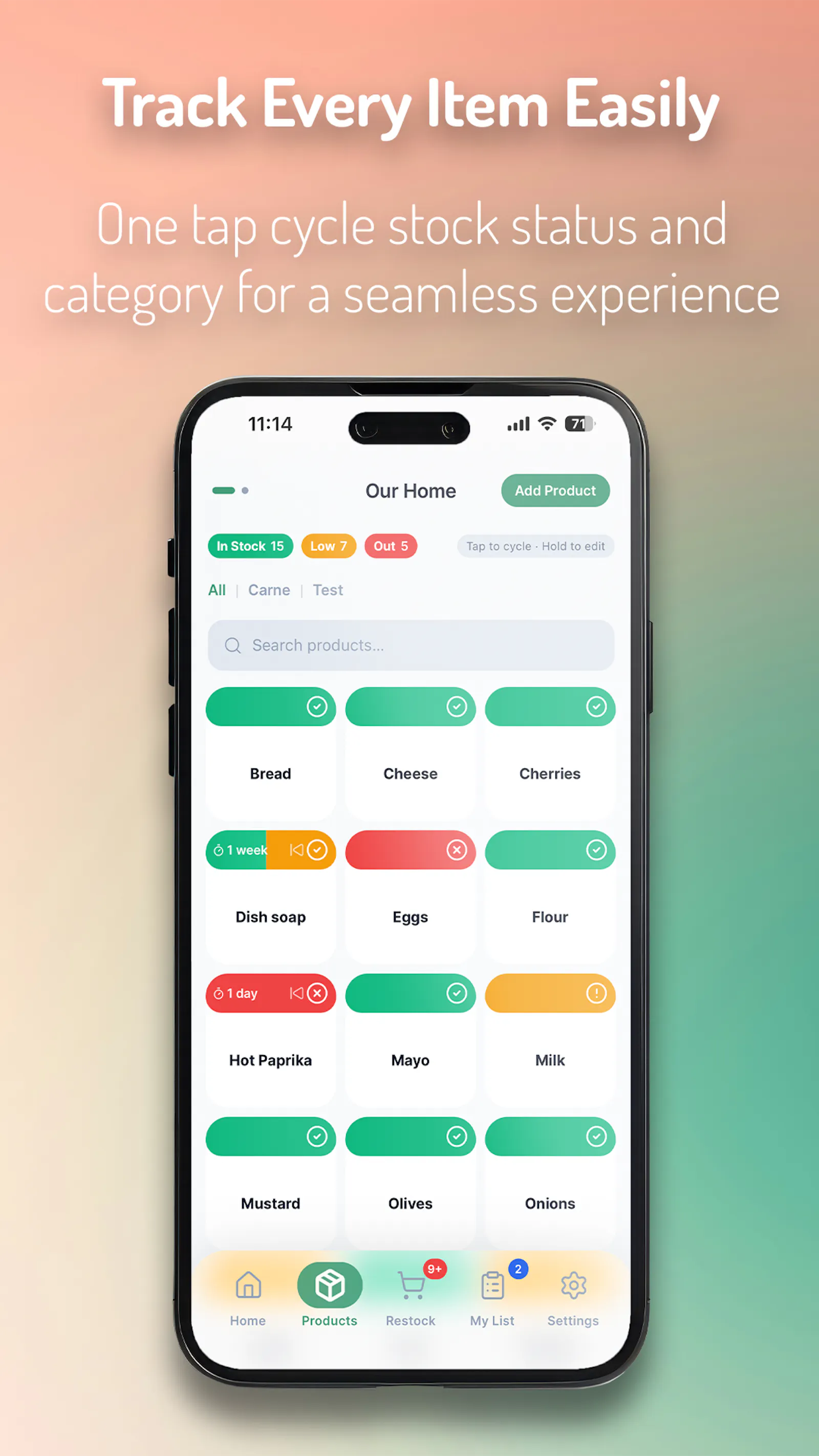 Stocked — Track what matters. screenshot 3