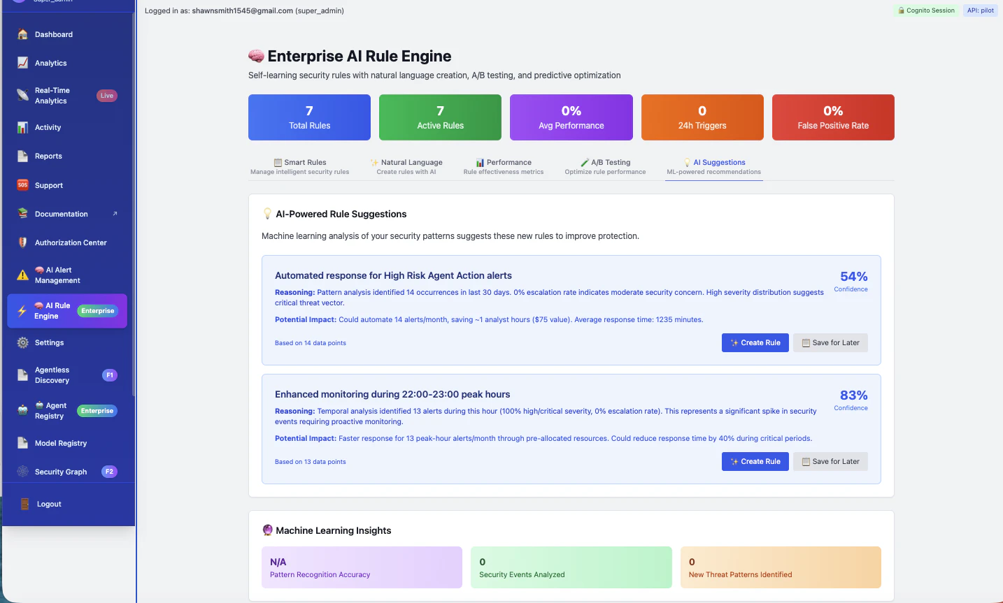 ASCEND - AI Agent and MCP Control Plane screenshot 6