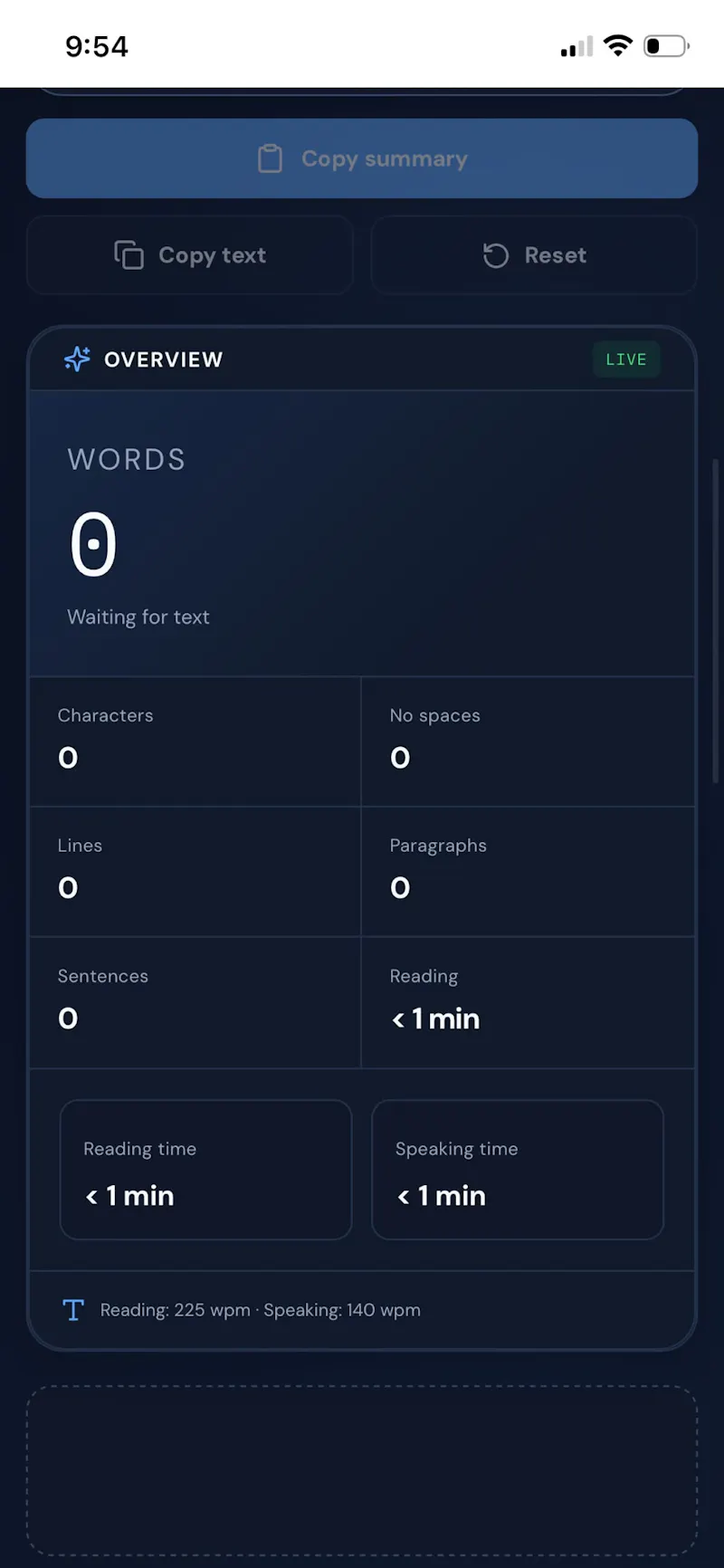 Typely — Free Text Analyzer screenshot 2