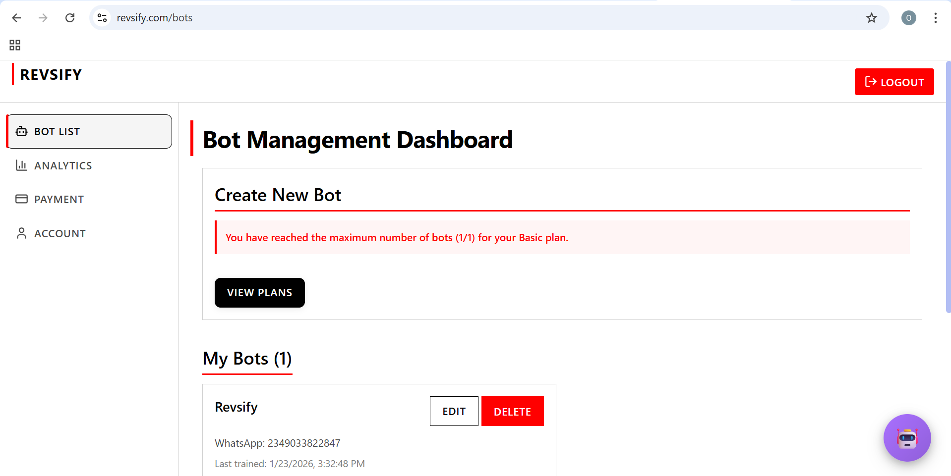 Revsify - Screenshot 3 showing product features and functionality