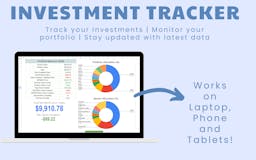 Investment Portfolio Tracker + Watchlist media 1
