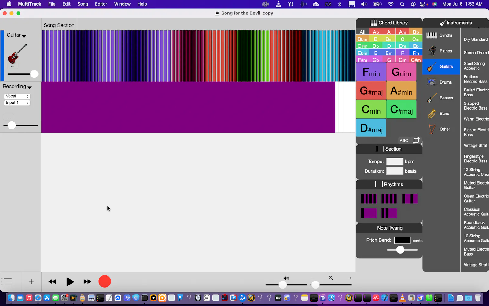MultiTrack for Mac screenshot 2