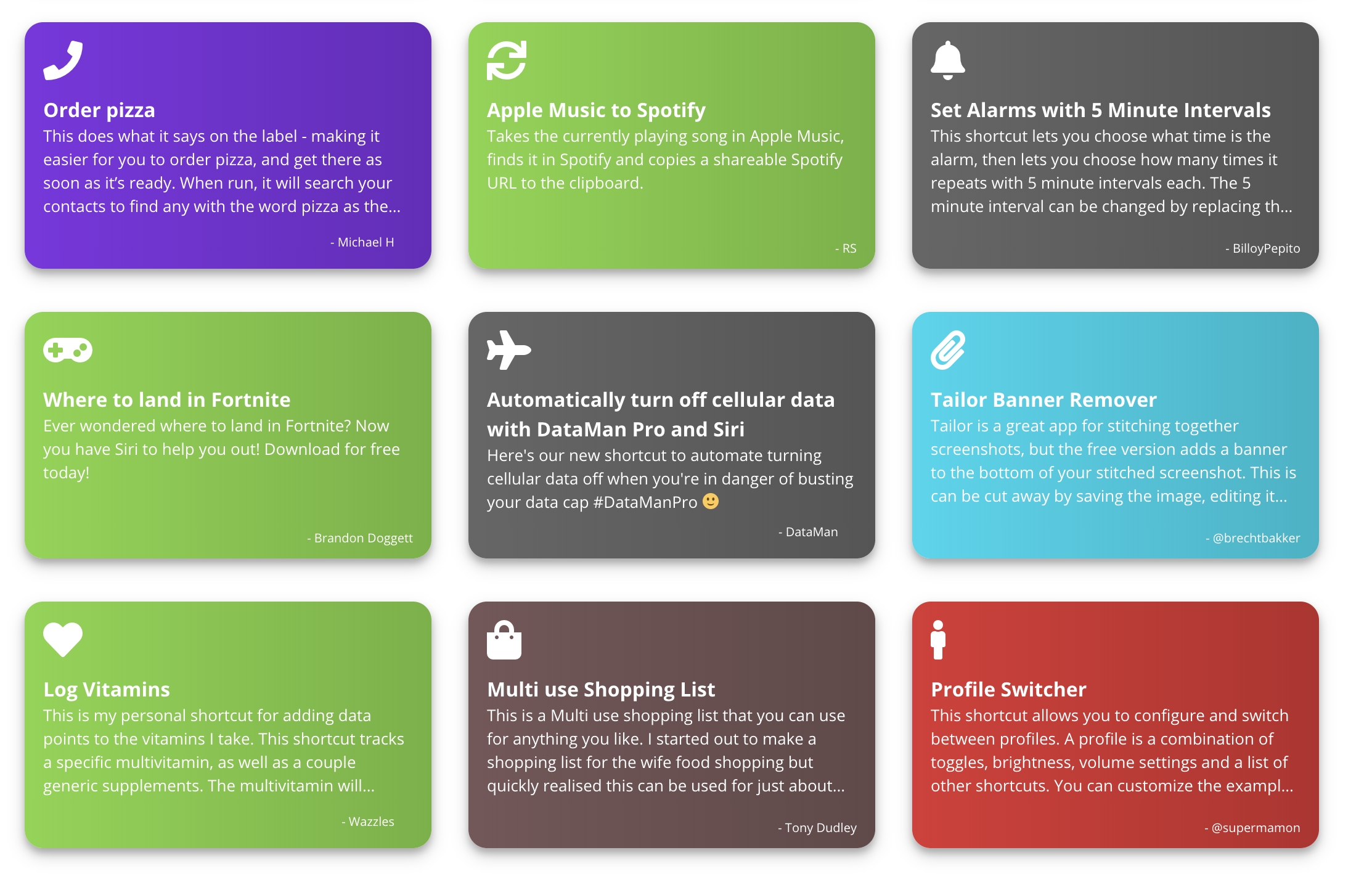 Shortcuts Gallery gallery image