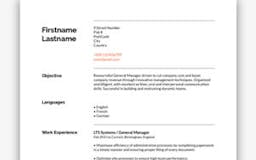 Powerful professional resume creator on iOS media 1