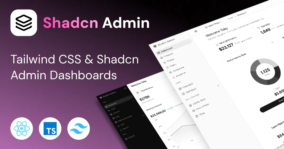 Shadcn Admin gallery image