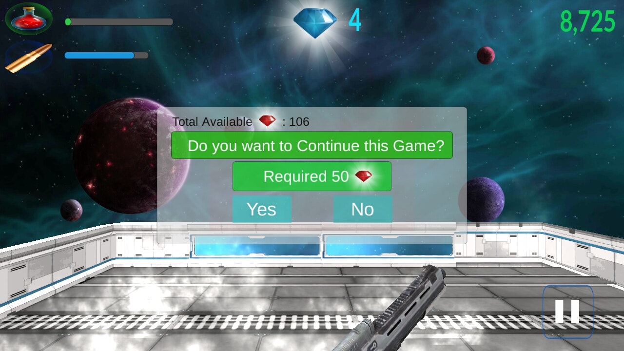 Objects Shooter in Space 3D gallery image