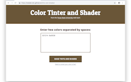 Color Tinter and Shader media 2