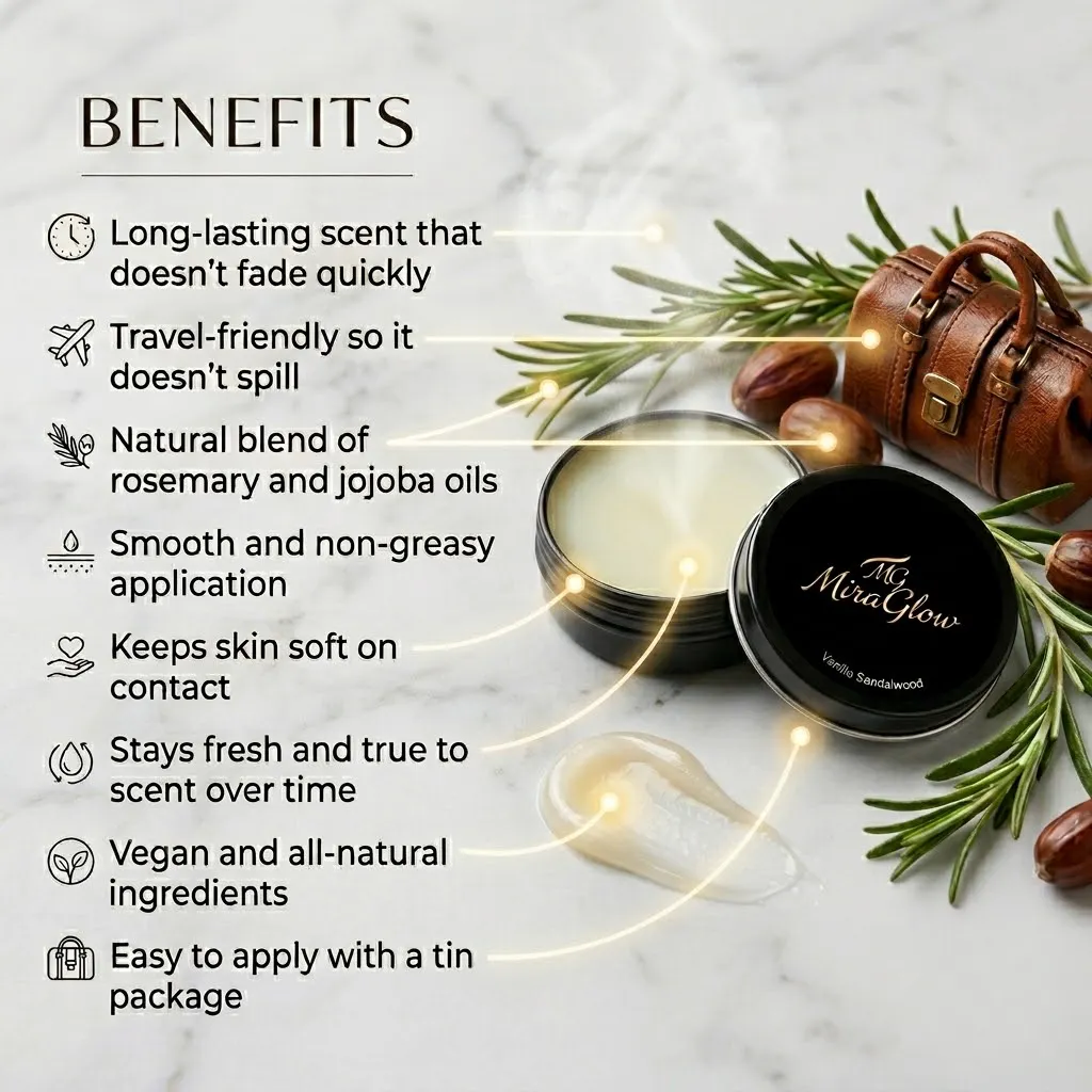 Vanilla Sandalwood Solid Perfume gallery image