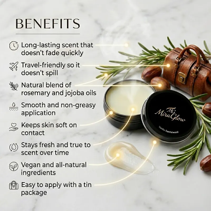 Vanilla Sandalwood Solid Perfume screenshot 1