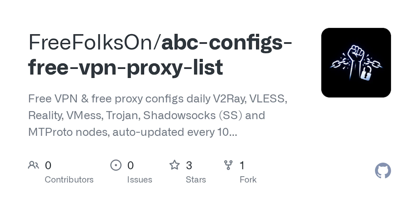 ABC Configs - Free Vpn Collector screenshot 1