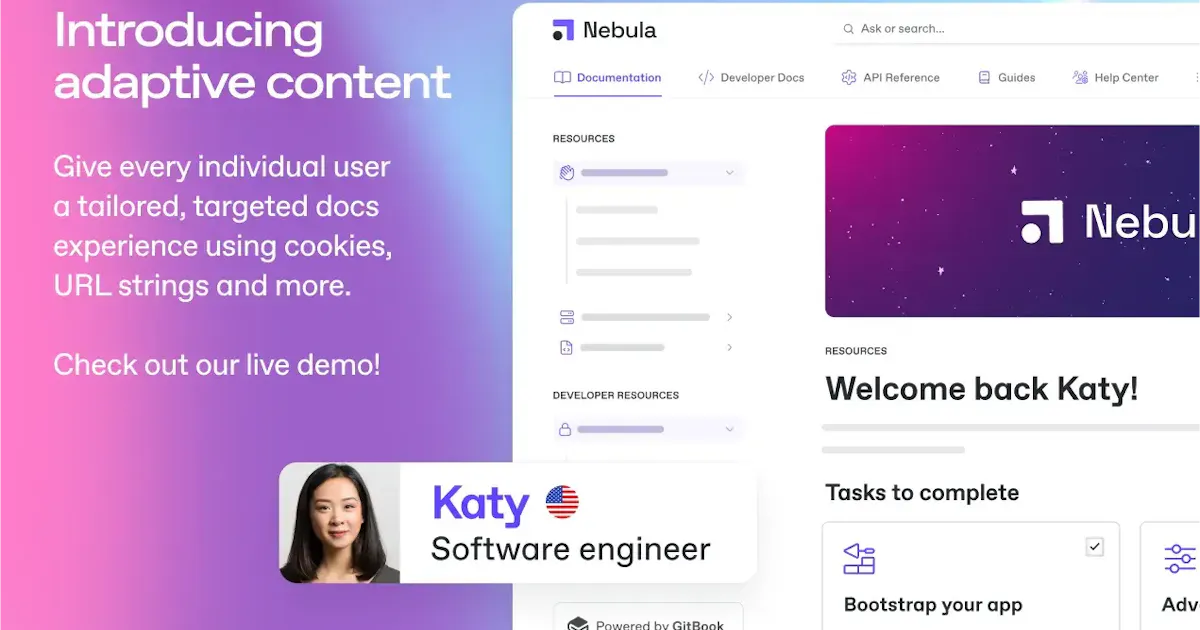 Dynamic, adaptive documentation