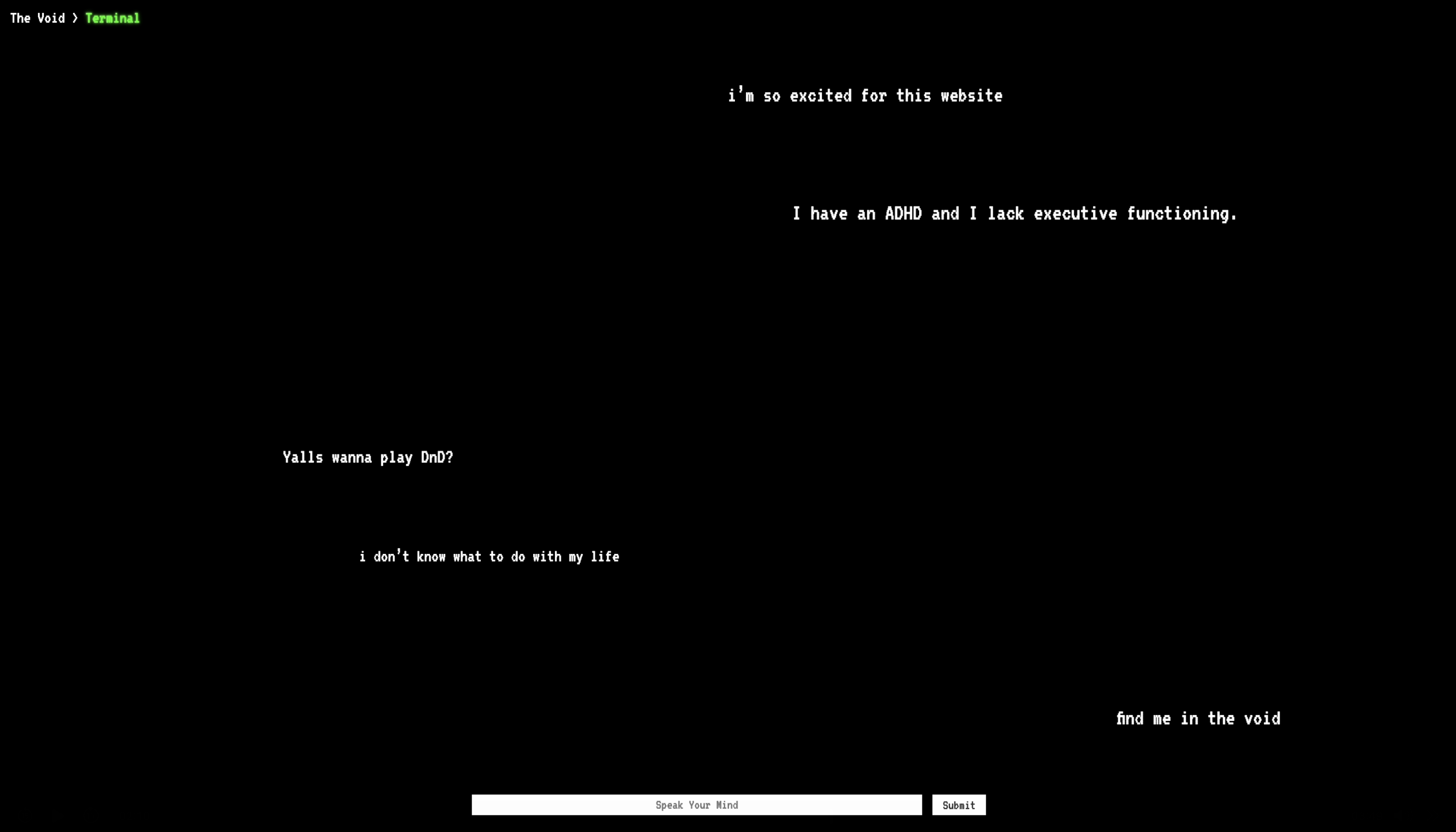 the void... gallery image