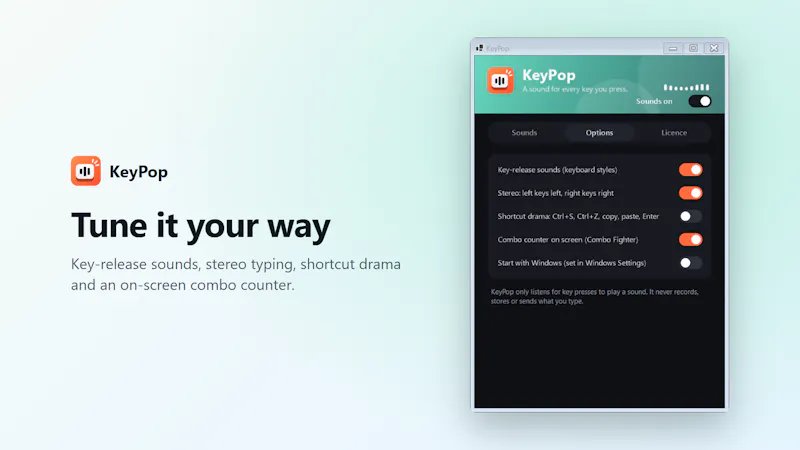KeyPop screenshot 3