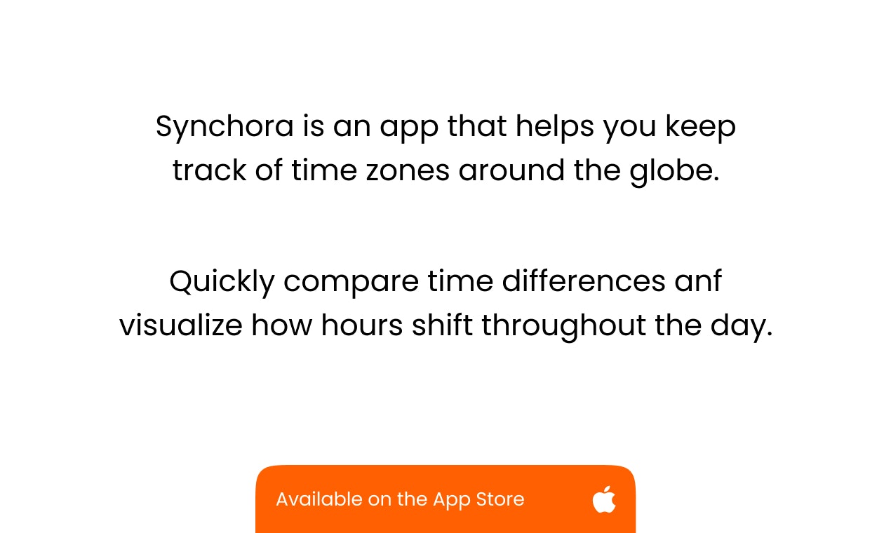 وسائط Synchora - تتبع المنطقة الزمنية لتصور كيف تتحول ساعات العمل الخاصة بك 2