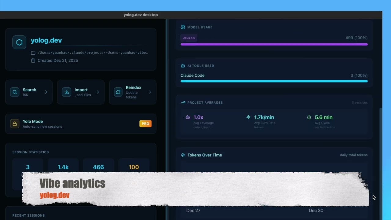 yolog.dev Desktop gallery image