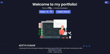 Portfolio Website gallery image