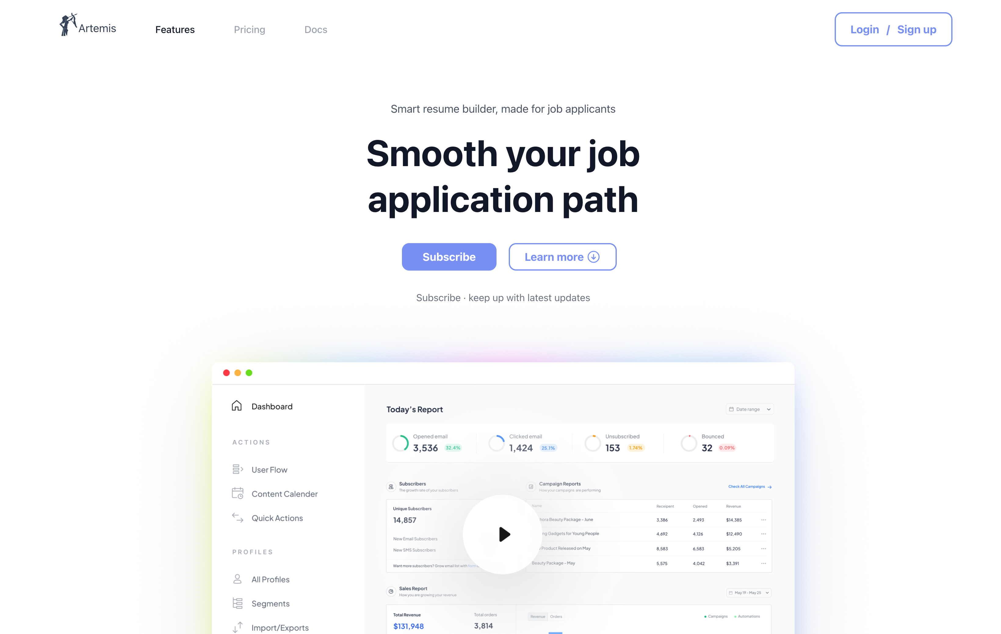 Artemis gallery image