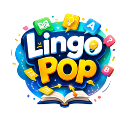 LingoPop — NYT Connections in 195+ Lang - Product Hunt launch logo and brand identity