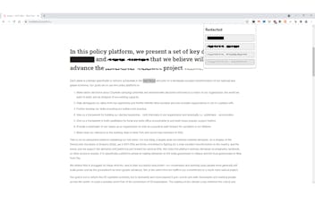 Redacted Browser Extension gallery image