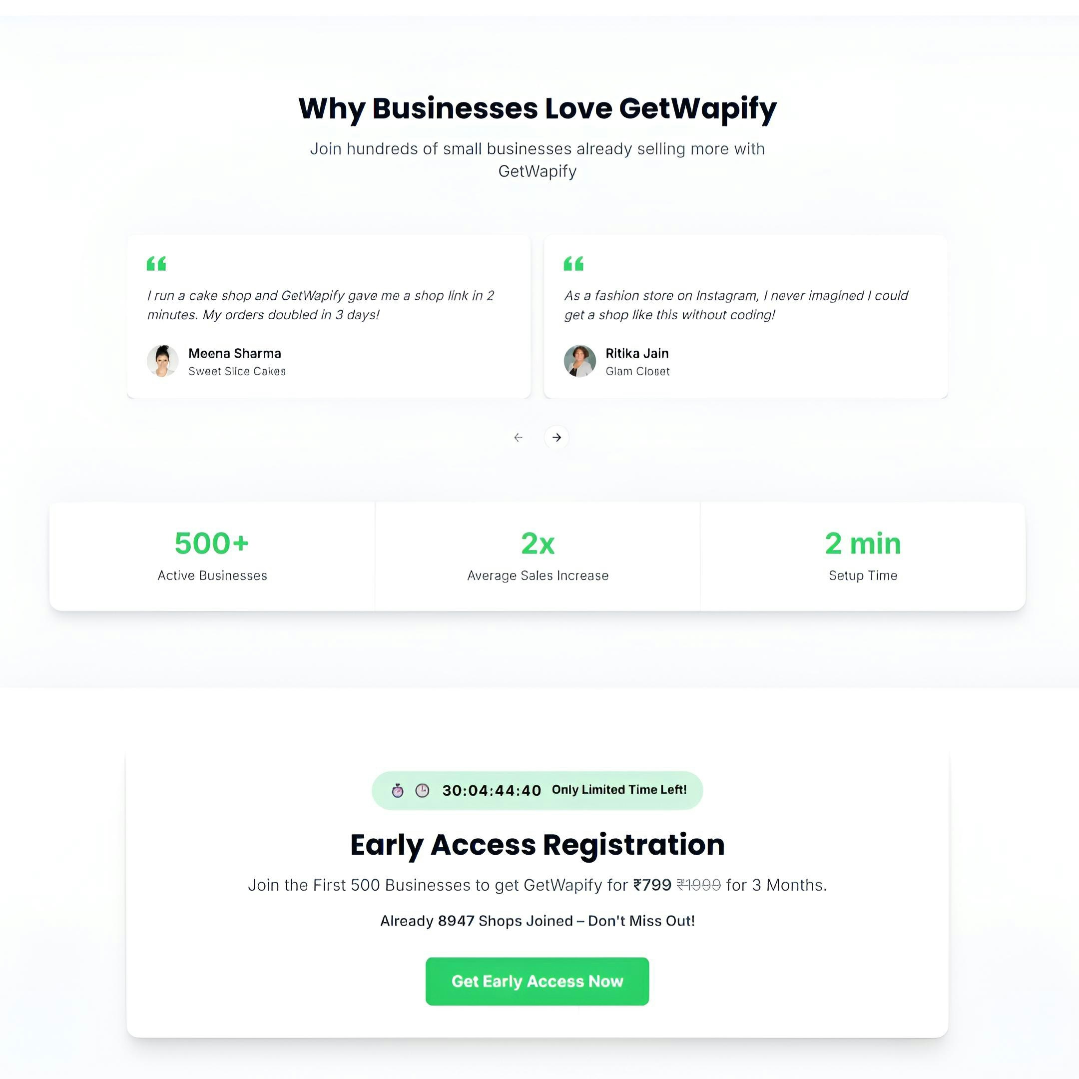 وسائط getWapify - "واجهة المتجر الذكية الخاصة بك لبيع WhatsApp & Instagram." 6