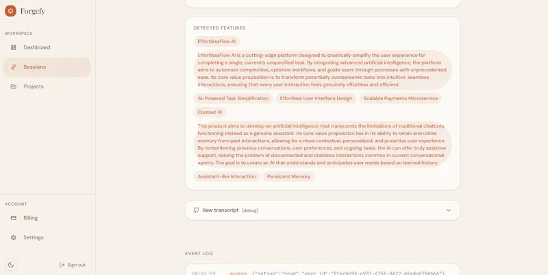 Forgefy screenshot 3