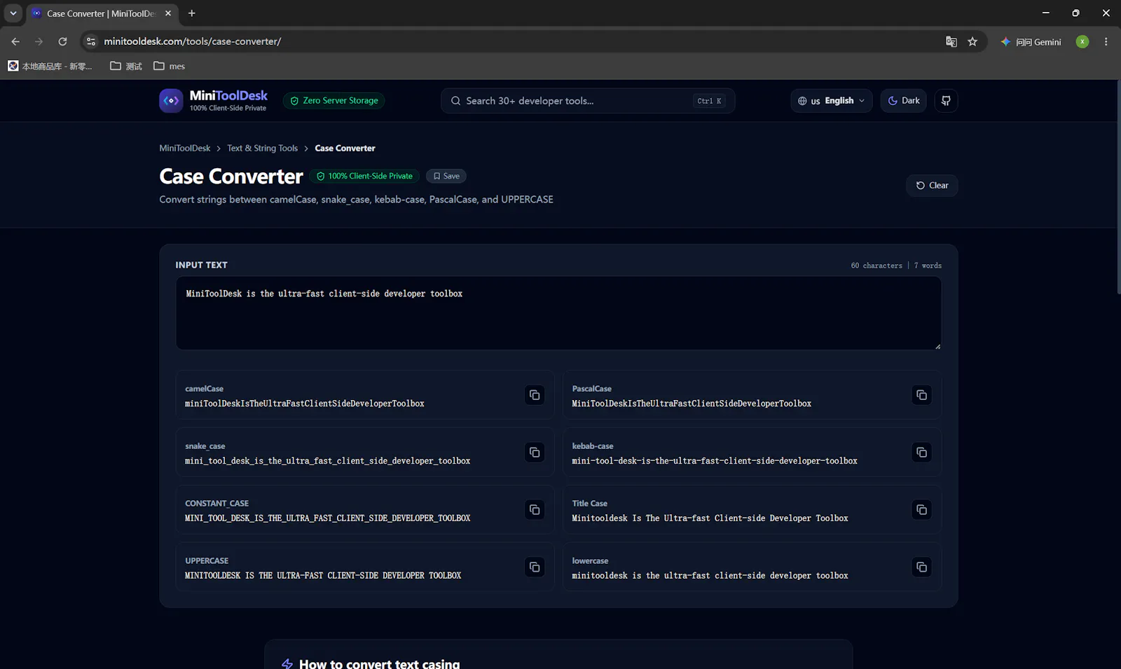 MiniToolDesk screenshot 1