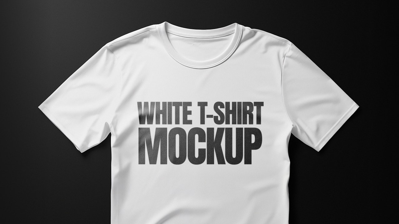 T-Shirt Mockup PSD medya 2